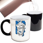 Screaming Skull Face Fashion - Funny Colour Changing Mug