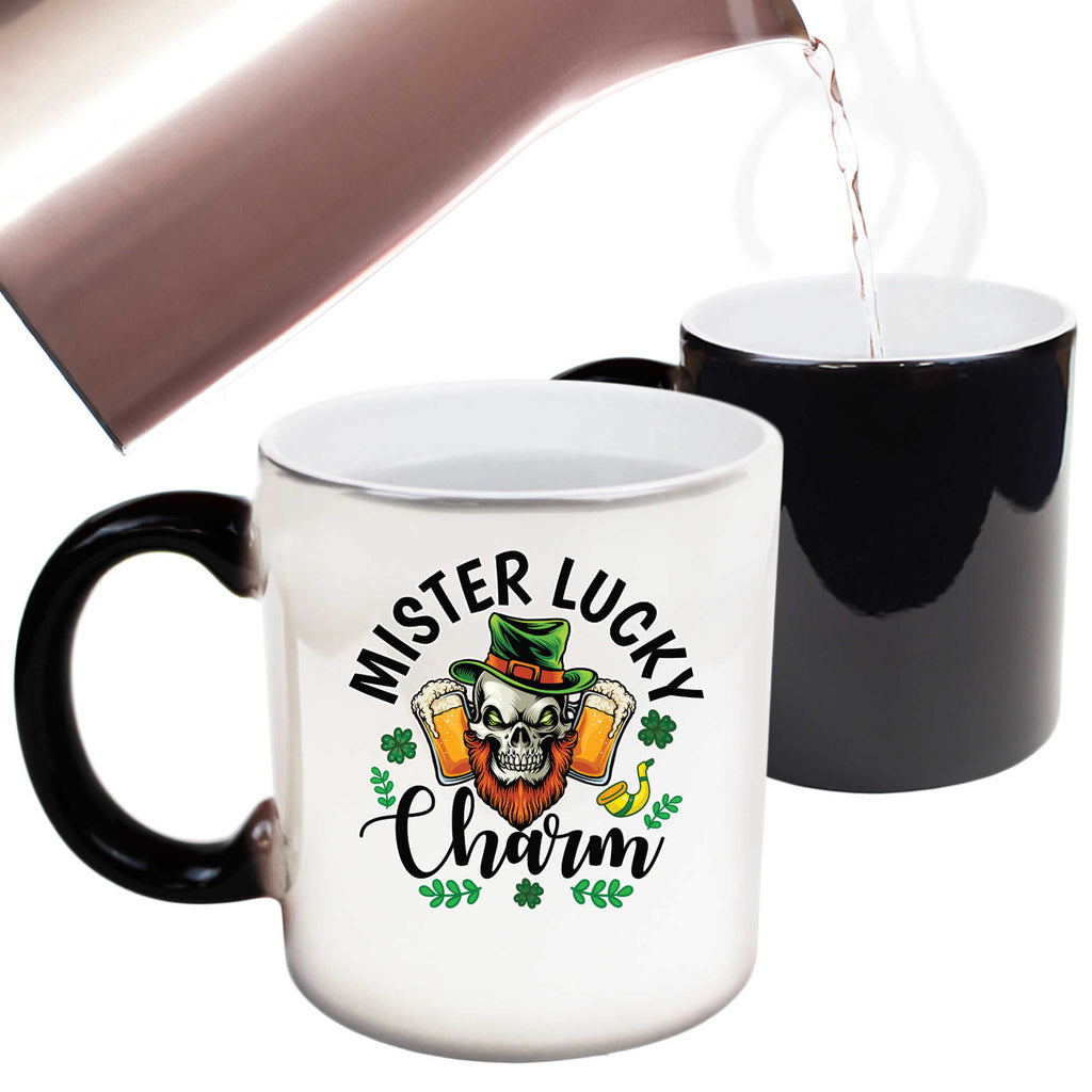 Mister Lucky Charm Irish St Patricks Day Ireland - Funny Colour Changing Mug