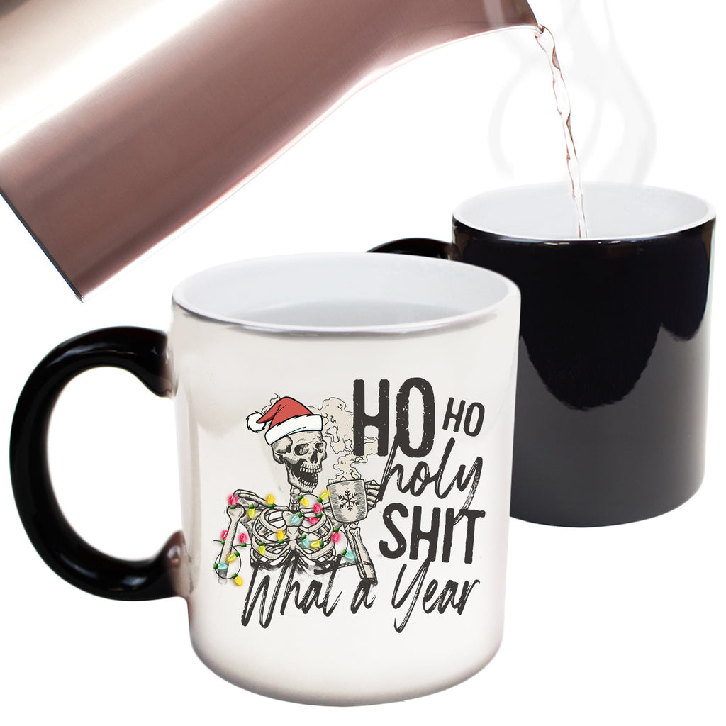 Christmas Ho Ho Holy Sh1T What A Year - Funny Colour Changing Mug
