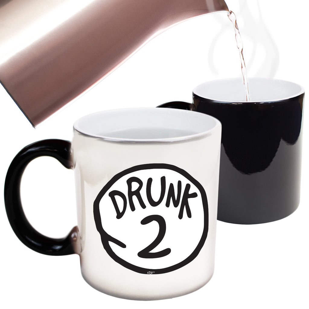 Drunk 2 - Funny Colour Changing Mug Cup