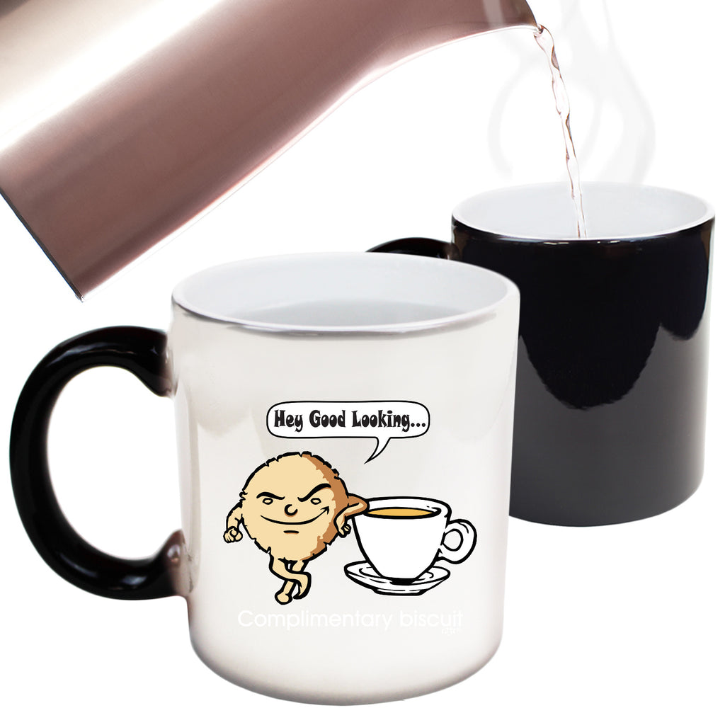 Complimentary Biscuit Coffee - Funny Colour Changing Mug Cup