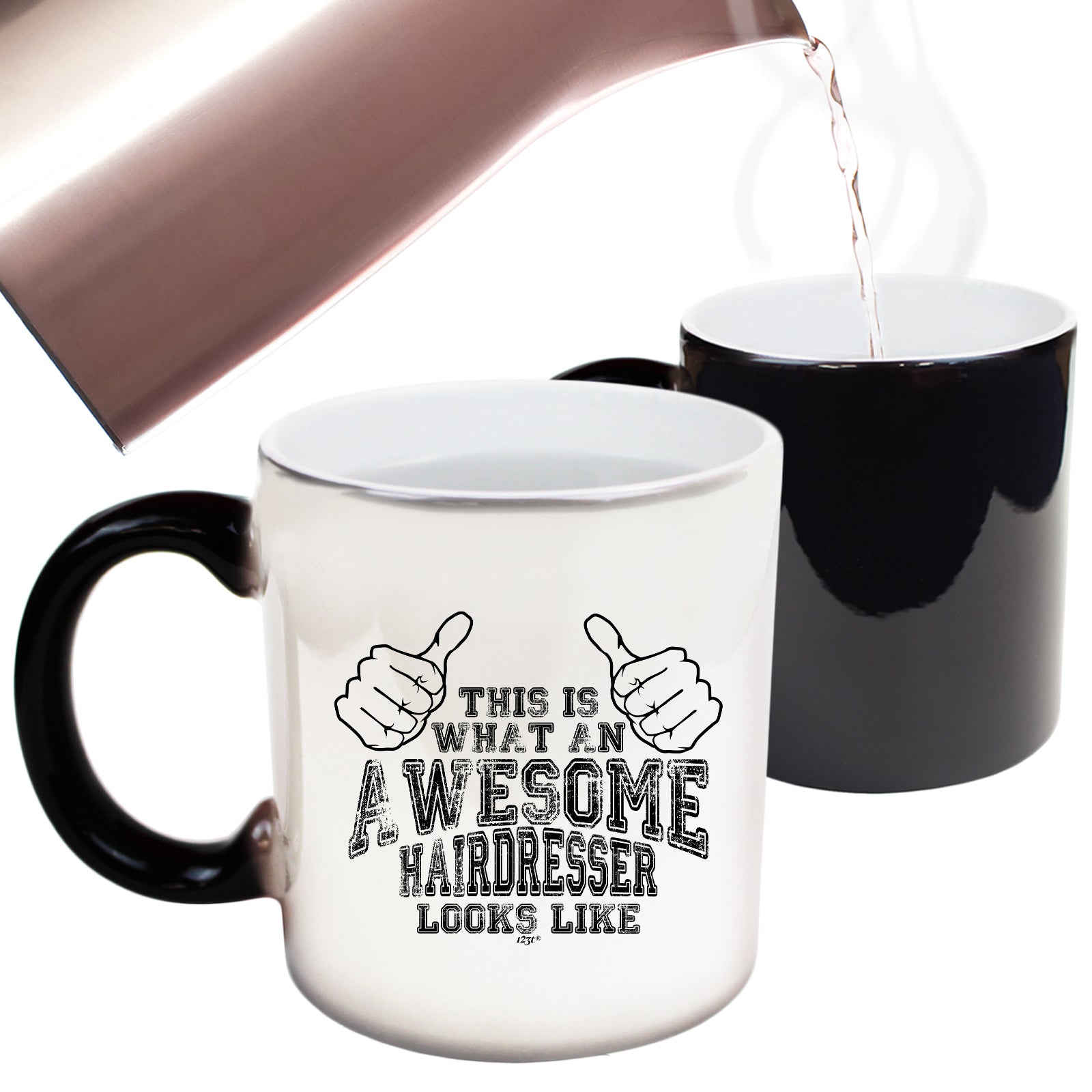 This Is What Awesome Hairdresser - Funny Colour Changing Mug