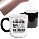 Being A Good Enginjeer Is 3 Talent 97 - Funny Colour Changing Mug