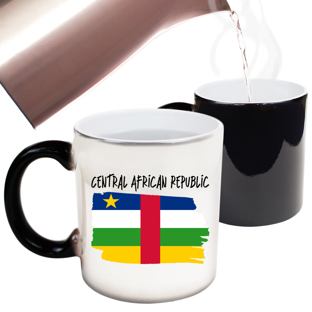 Central African Republic - Funny Colour Changing Mug