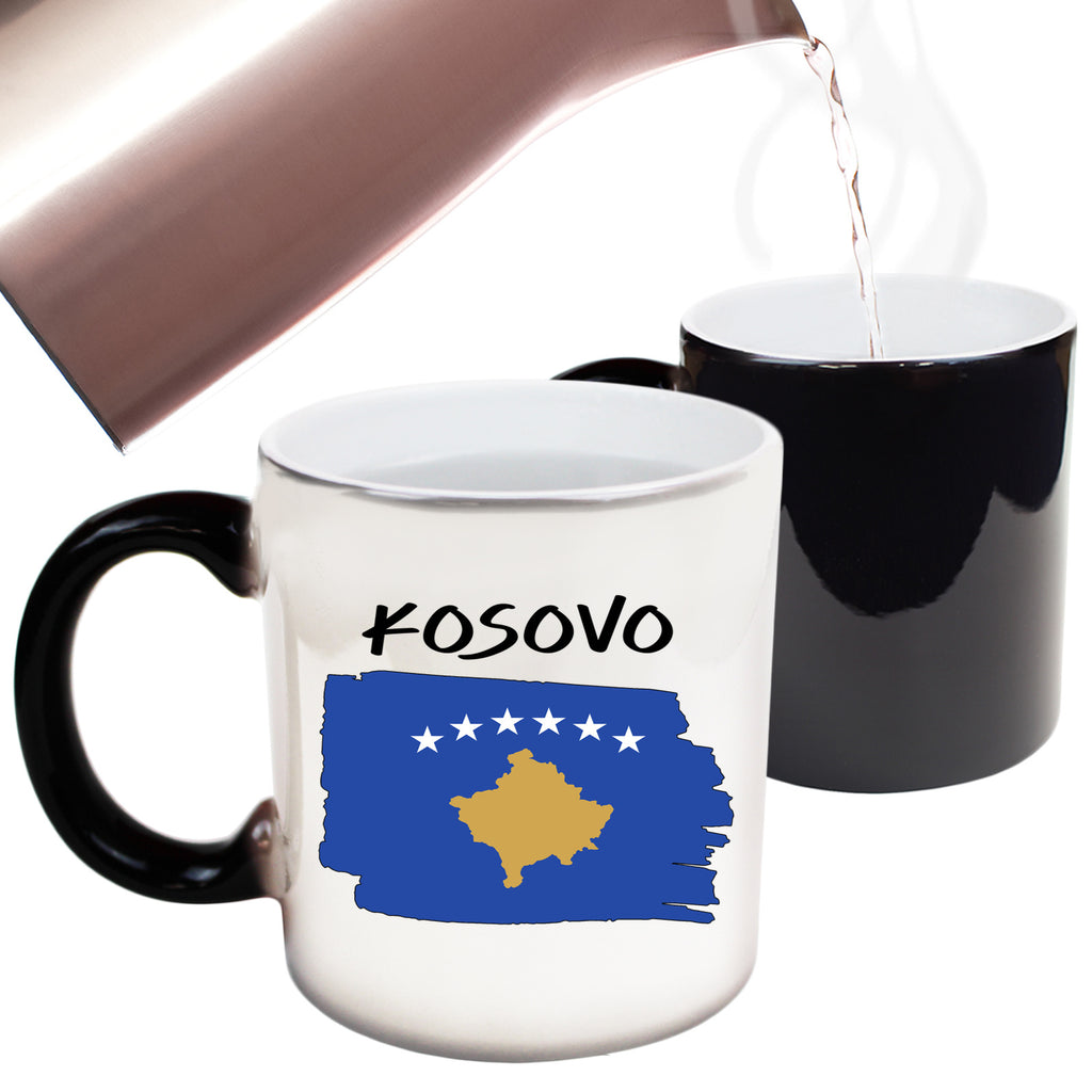 Kosovo - Funny Colour Changing Mug