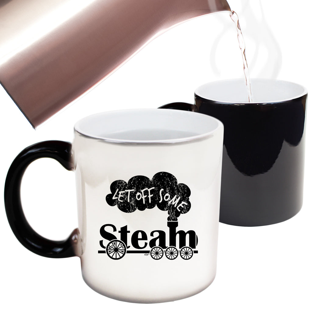 Let Off Some Steam - Funny Colour Changing Mug