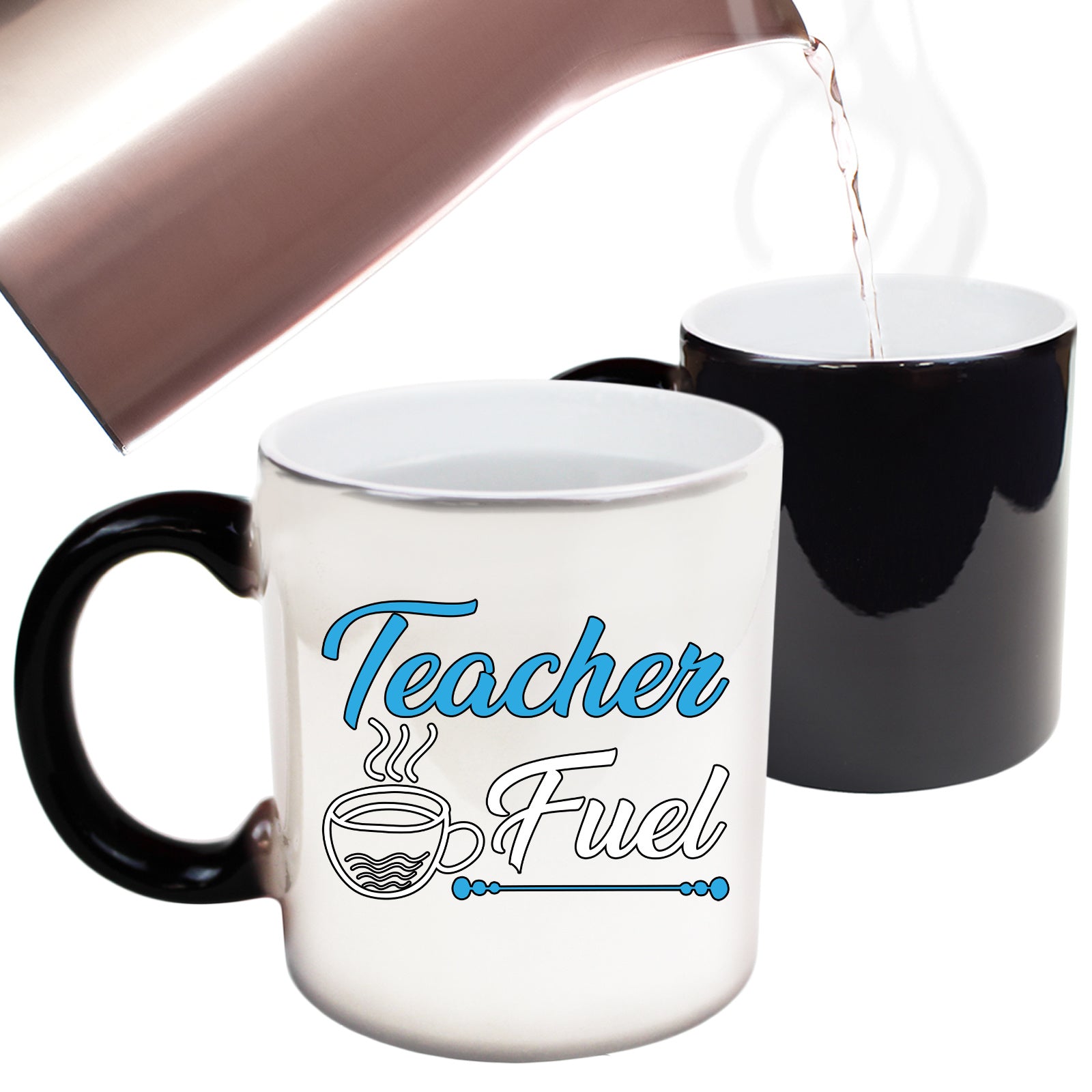 Teacher Fuel Coffee - Funny Colour Changing Mug