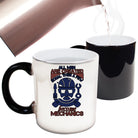 Mechanics All Men Are Created Equal - Funny Colour Changing Mug