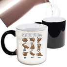 Sloth Yoga - Funny Colour Changing Mug