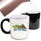 Pattaya Thailand Country Flag Destination - Funny Colour Changing Mug