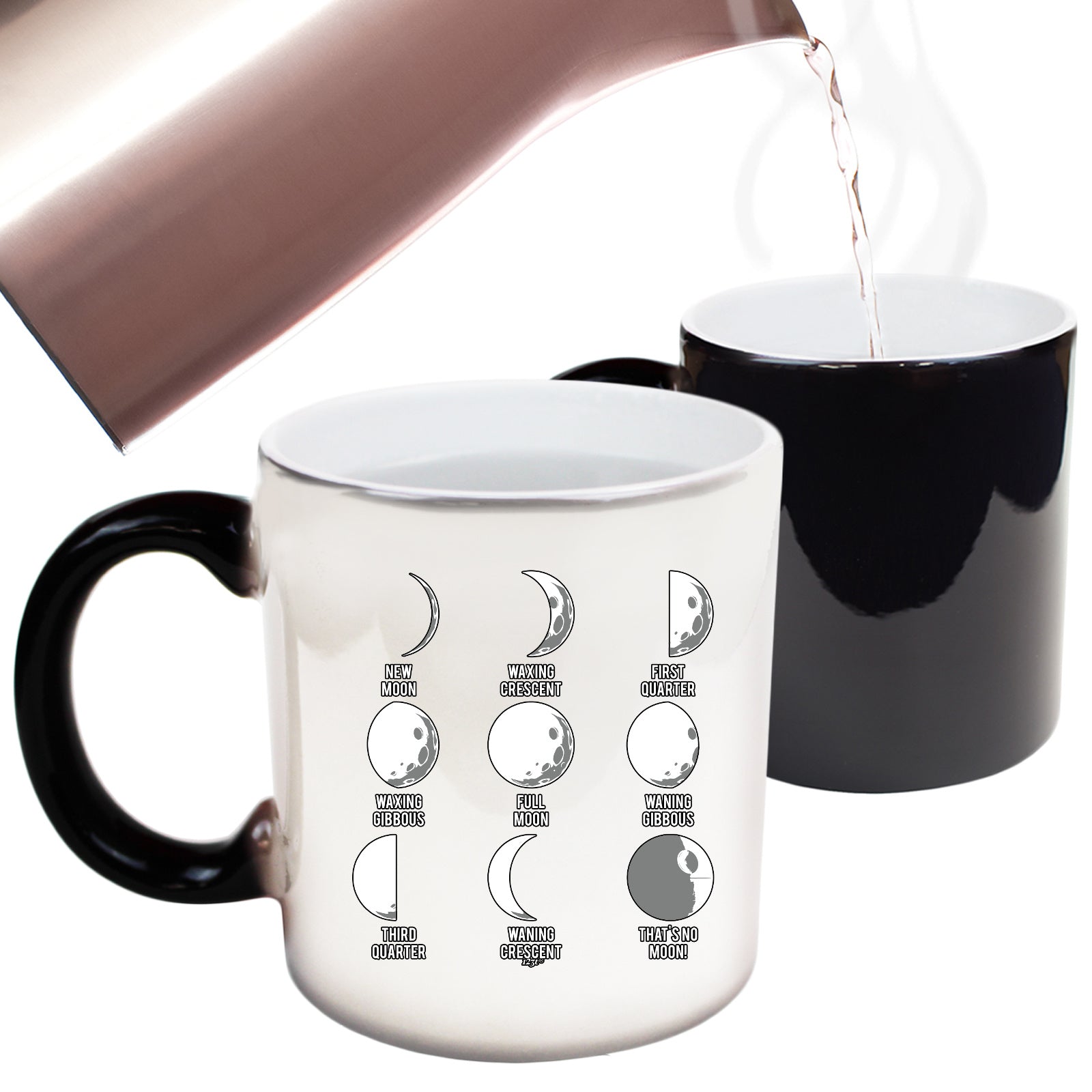 Moon Phases Thats No Moon - Funny Colour Changing Mug