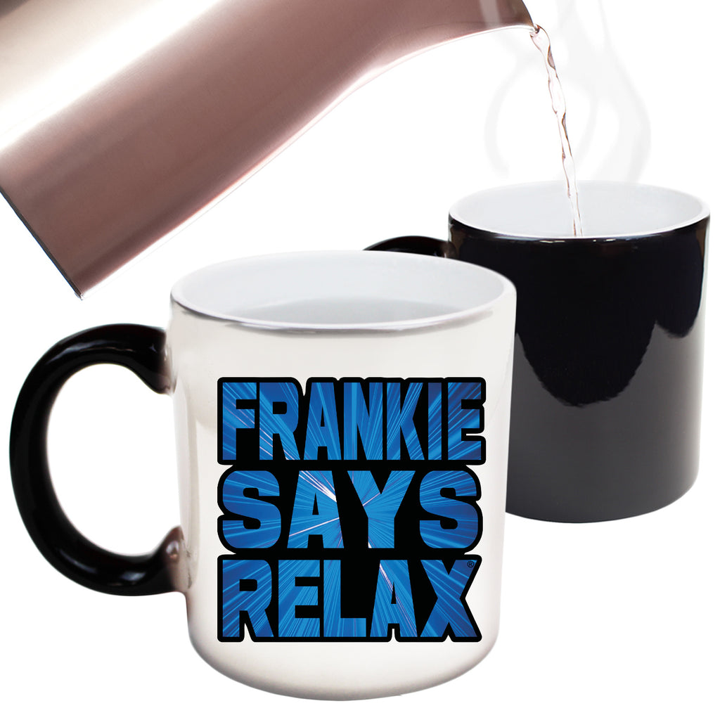 Frankie Blue Lazer - Funny Colour Changing Mug Cup
