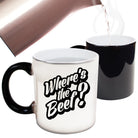 Wheres The Beef - Funny Colour Changing Mug