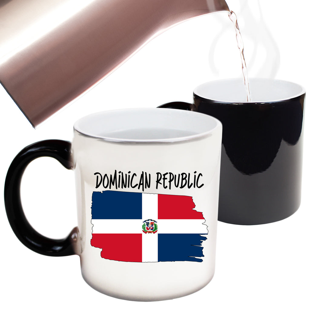 Dominican Republic - Funny Colour Changing Mug