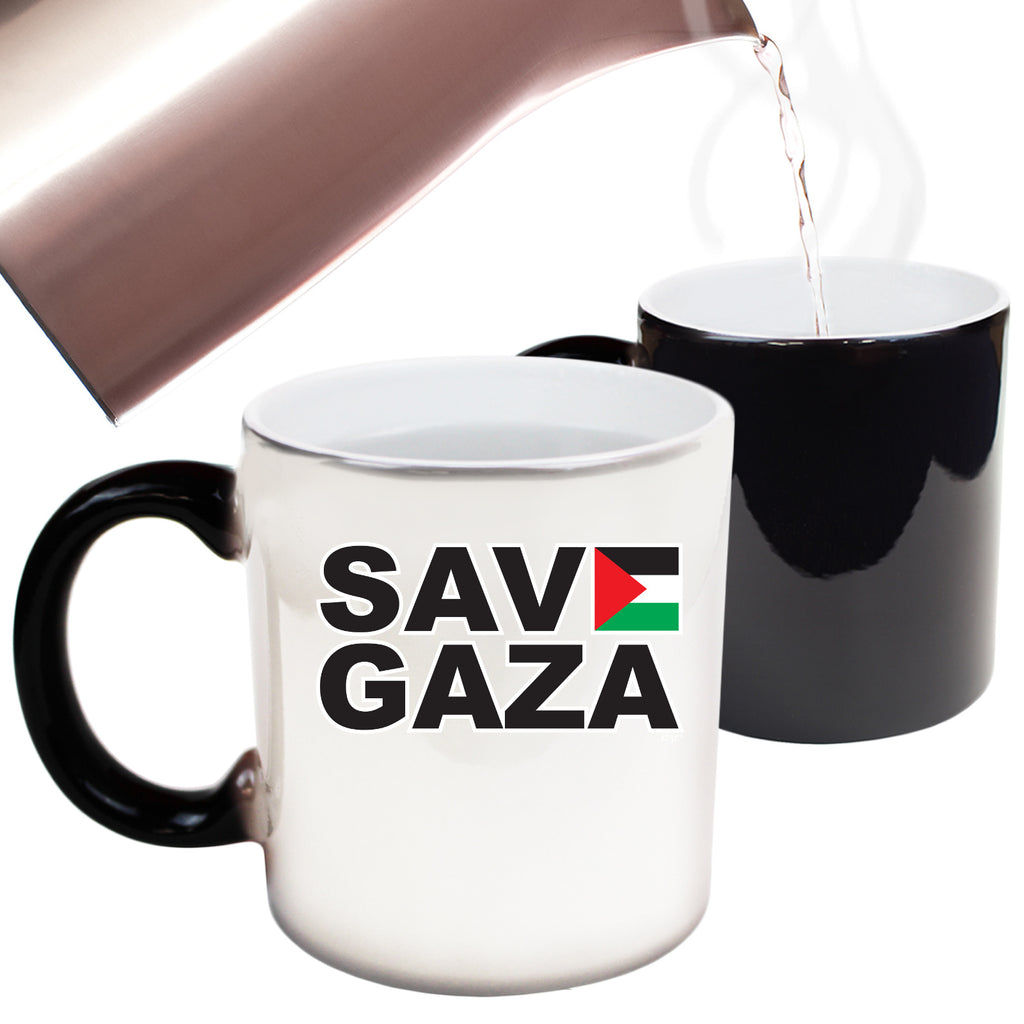 Save Gaza - Funny Colour Changing Mug