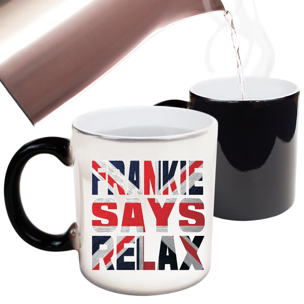 Frankie Union Jack - Funny Colour Changing Mug Cup