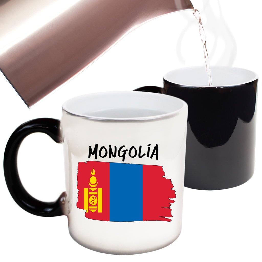 Mongolia - Funny Colour Changing Mug