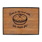 Come To The Nerd Side We Have Pi - Funny Novelty Doormat Man Cave Floor mat - 123t Australia | Funny T-Shirts Mugs Novelty Gifts