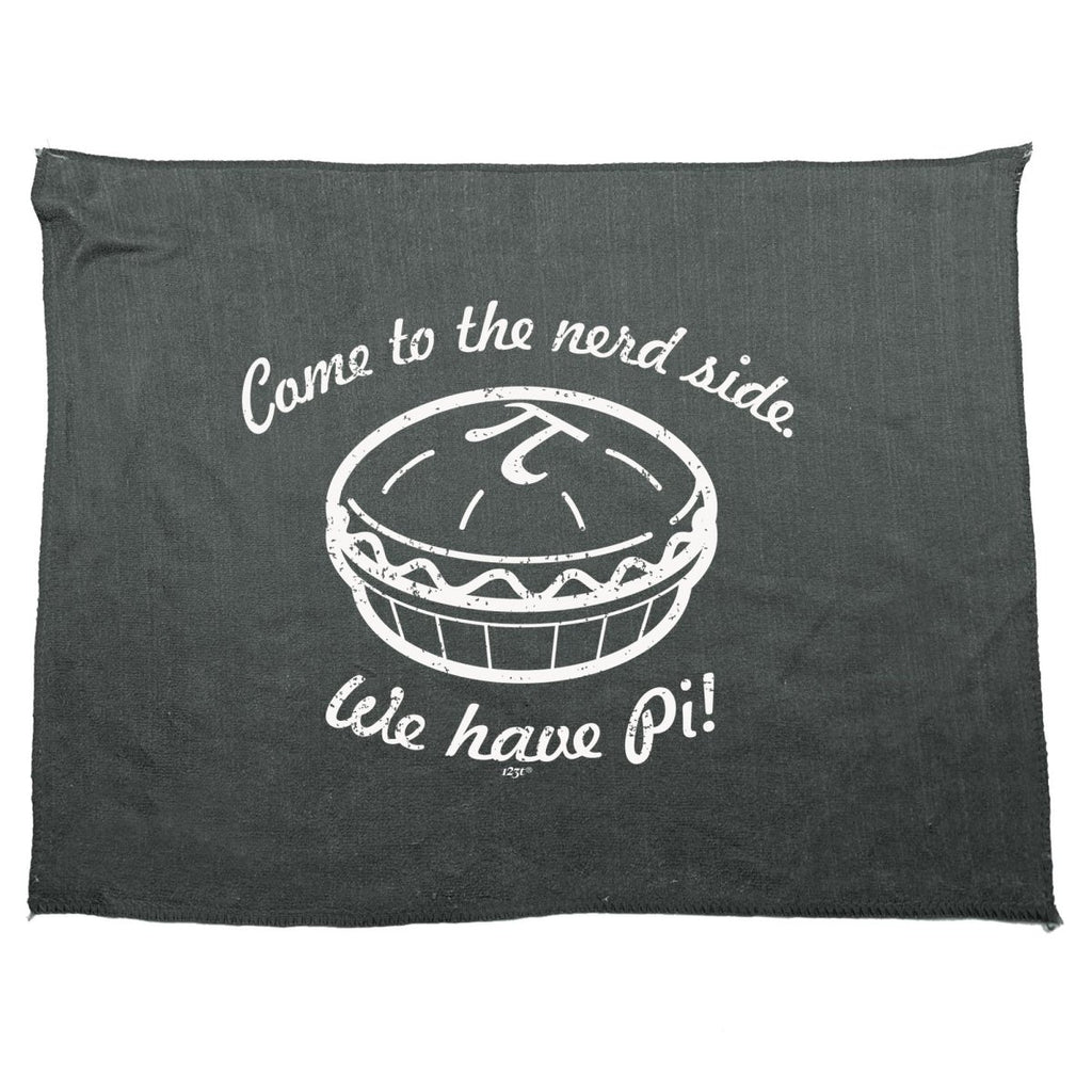 Come To The Nerd Side We Have Pi - Funny Novelty Soft Sport Microfiber Towel - 123t Australia | Funny T-Shirts Mugs Novelty Gifts