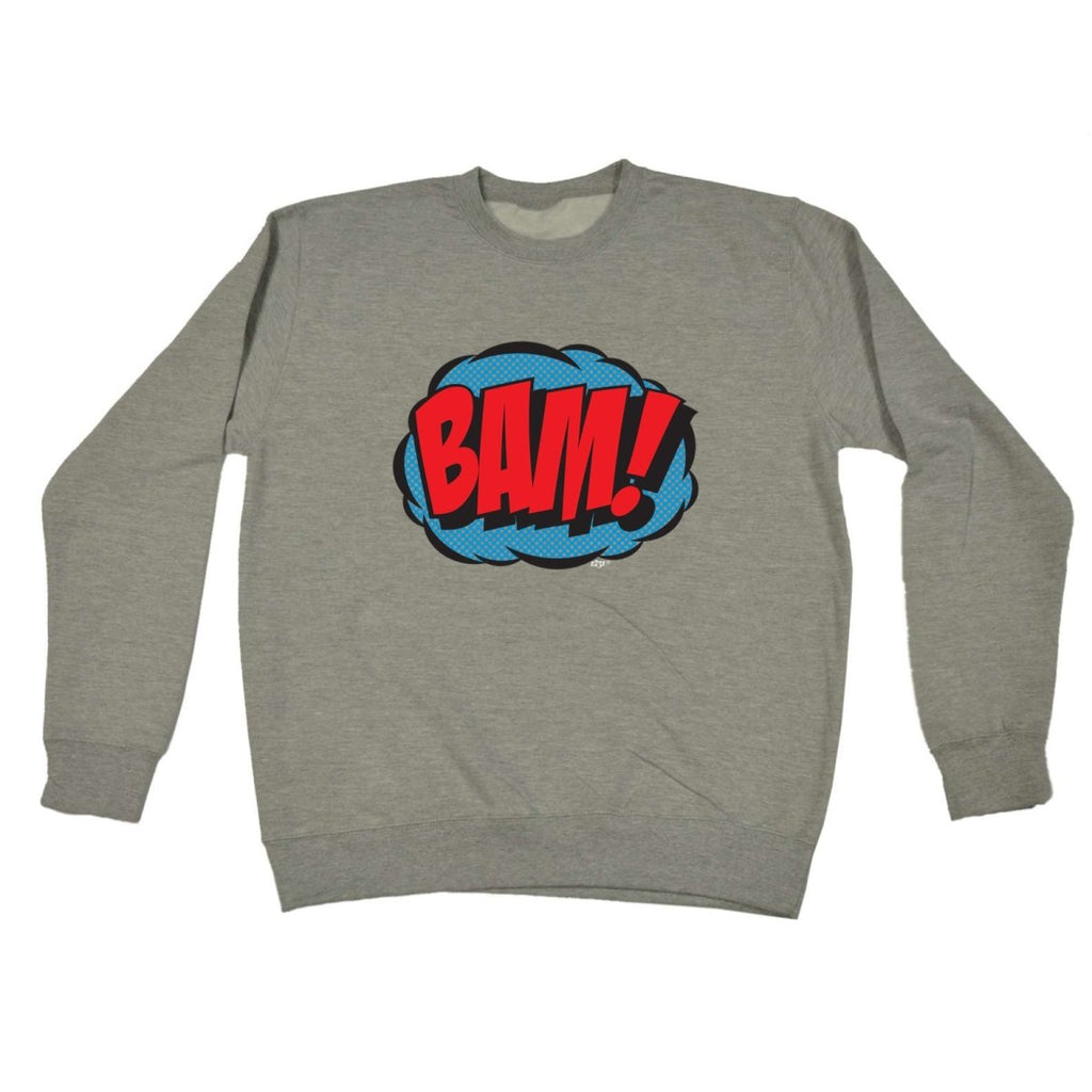 Comic Bam - Funny Novelty Sweatshirt - 123t Australia | Funny T-Shirts Mugs Novelty Gifts