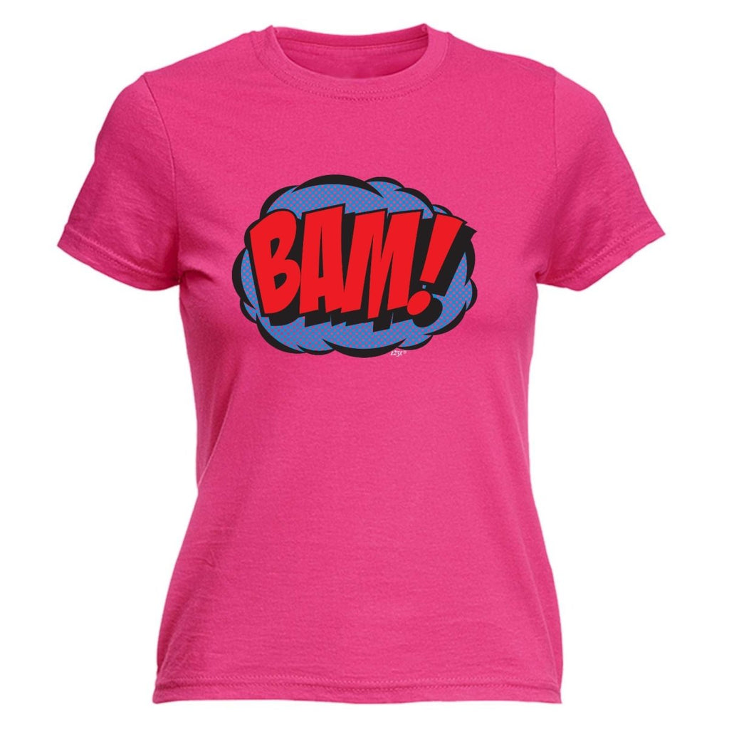 Comic Bam - Funny Novelty Womens T-Shirt T Shirt Tshirt - 123t Australia | Funny T-Shirts Mugs Novelty Gifts