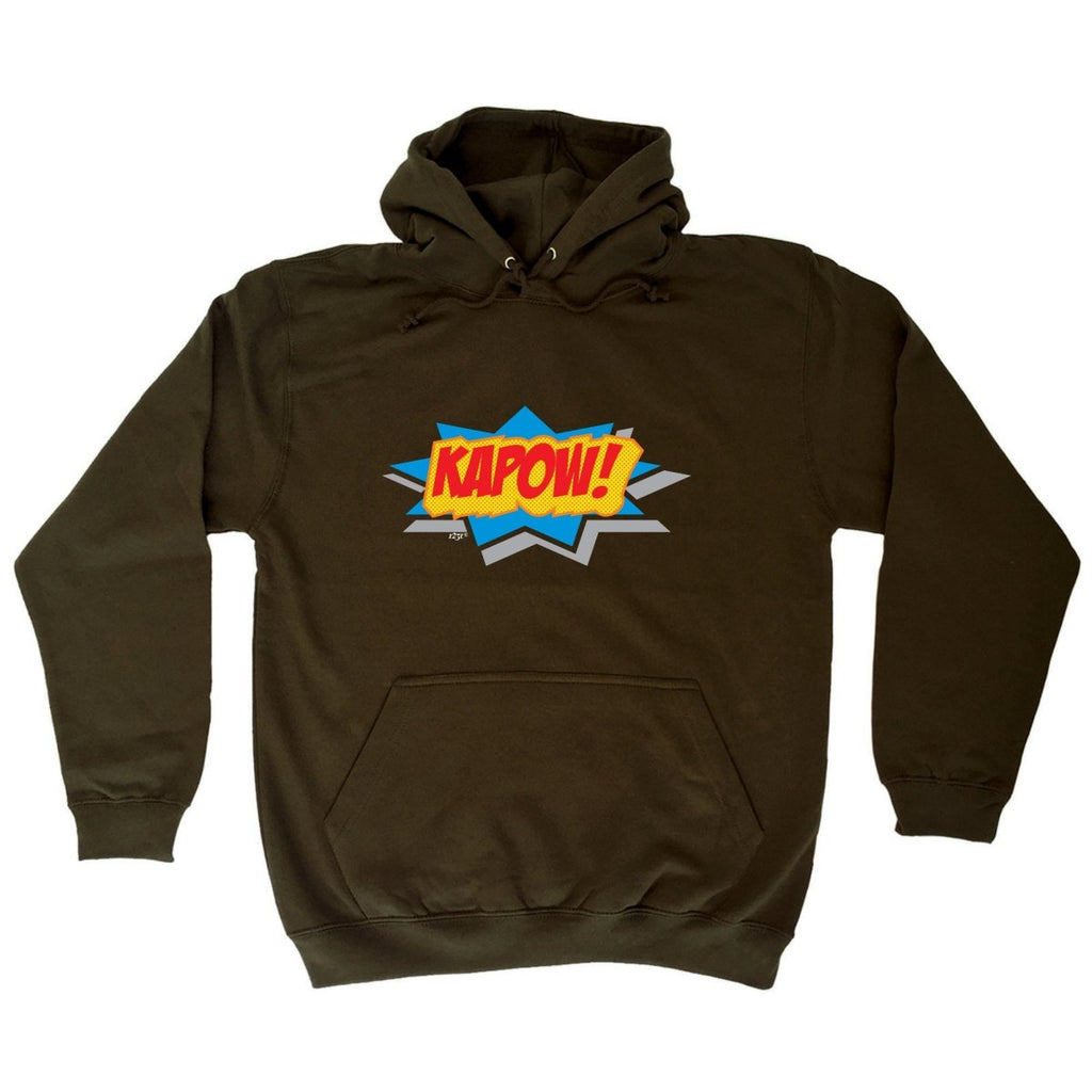 Comic Kapow - Funny Novelty Hoodies Hoodie - 123t Australia | Funny T-Shirts Mugs Novelty Gifts