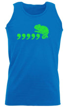 Comma Chameleon 80'S Retro - Funny Novelty Vest Singlet Unisex Tank Top - 123t Australia | Funny T-Shirts Mugs Novelty Gifts