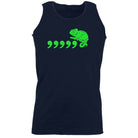 Comma Chameleon 80'S Retro - Funny Novelty Vest Singlet Unisex Tank Top - 123t Australia | Funny T-Shirts Mugs Novelty Gifts