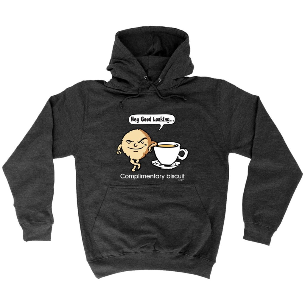 Complimentary Biscuit Coffee - Funny Novelty Hoodies Hoodie - 123t Australia | Funny T-Shirts Mugs Novelty Gifts