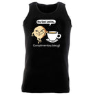 Complimentary Biscuit Coffee - Funny Novelty Vest Singlet Unisex Tank Top - 123t Australia | Funny T-Shirts Mugs Novelty Gifts