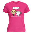 Complimentary Biscuit Coffee - Funny Novelty Womens T-Shirt T Shirt Tshirt - 123t Australia | Funny T-Shirts Mugs Novelty Gifts