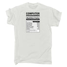 Computer Programmer Nutrition Facts - Mens Funny T-Shirt Tshirts - 123t Australia | Funny T-Shirts Mugs Novelty Gifts