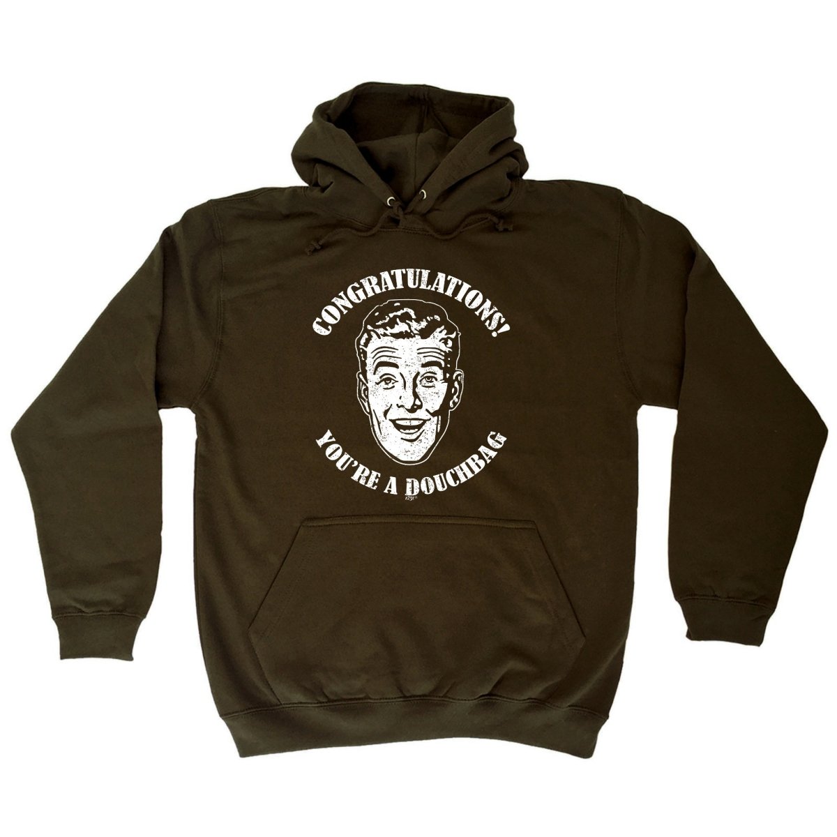 Congratulations Douchbag - Funny Novelty Hoodies Hoodie - 123t Australia | Funny T-Shirts Mugs Novelty Gifts