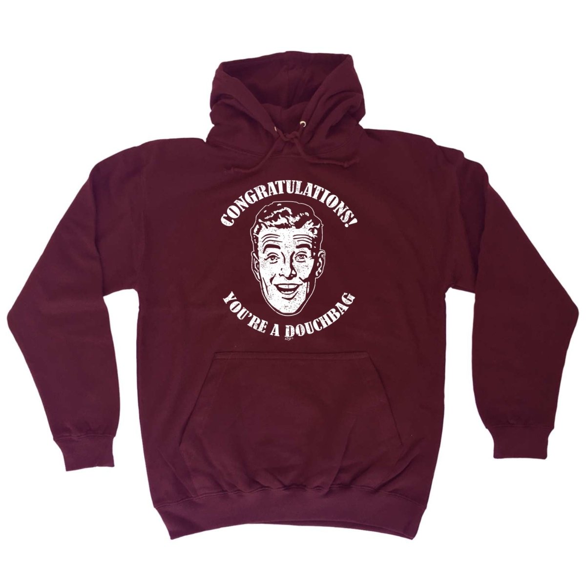 Congratulations Douchbag - Funny Novelty Hoodies Hoodie - 123t Australia | Funny T-Shirts Mugs Novelty Gifts