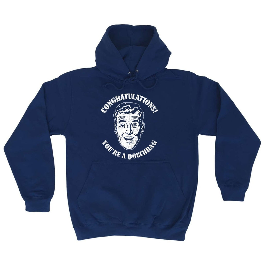 Congratulations Douchbag - Funny Novelty Hoodies Hoodie - 123t Australia | Funny T-Shirts Mugs Novelty Gifts
