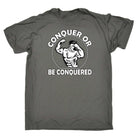 Conquer Or Be Conquered Gym Bodybuilding Weights - Mens Funny T-Shirt Tshirts Tee Shirt - 123t Australia | Funny T-Shirts Mugs Novelty Gifts