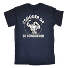 Conquer Or Be Conquered Gym Bodybuilding Weights - Mens Funny T-Shirt Tshirts Tee Shirt - 123t Australia | Funny T-Shirts Mugs Novelty Gifts