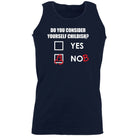 Consider Yourself Childish - Funny Novelty Vest Singlet Unisex Tank Top - 123t Australia | Funny T-Shirts Mugs Novelty Gifts