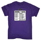 Cook Hourly Rate - Mens Funny T-Shirt Tshirts - 123t Australia | Funny T-Shirts Mugs Novelty Gifts