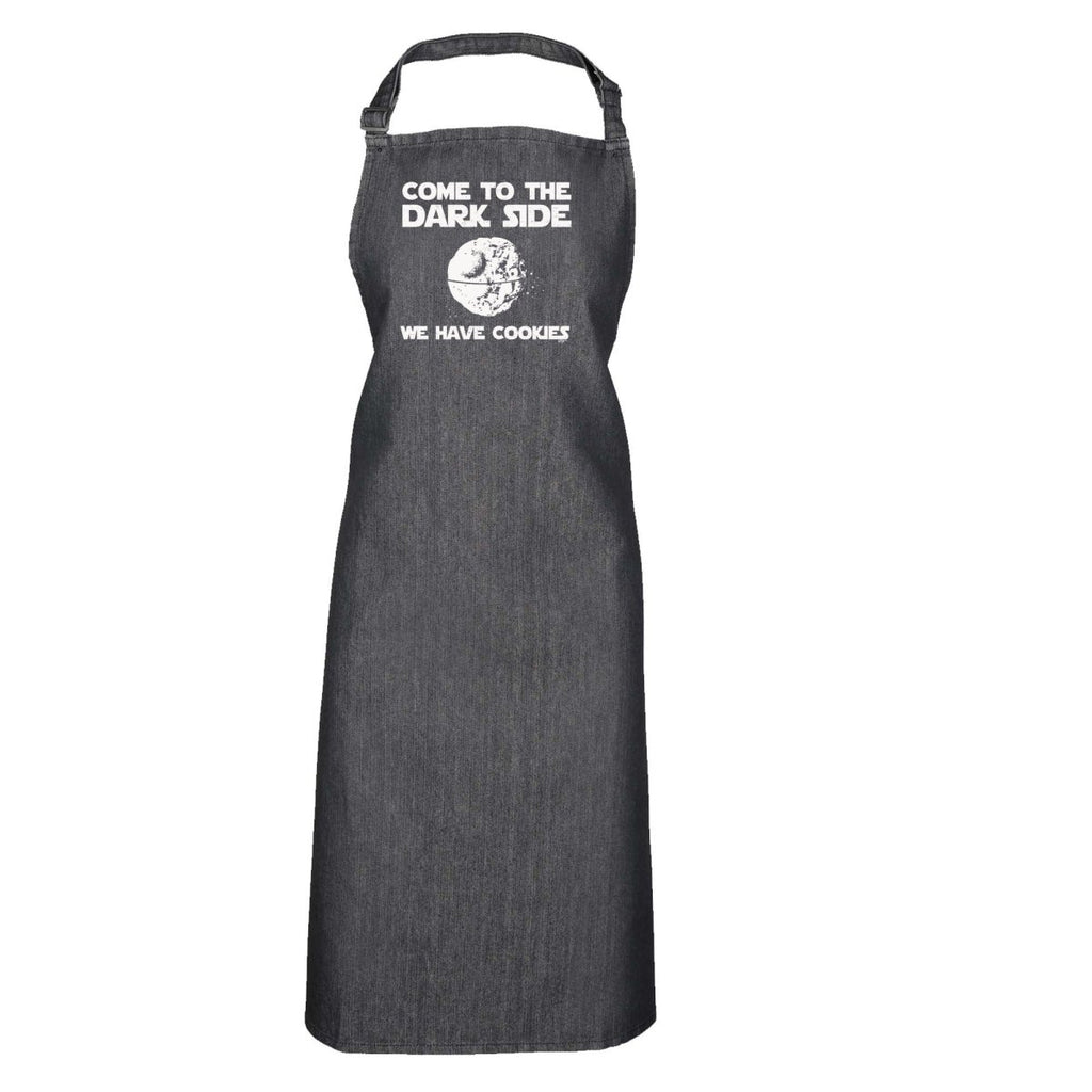 Cookies Come To The Dark Side - Funny Novelty Kitchen Adult Apron - 123t Australia | Funny T-Shirts Mugs Novelty Gifts