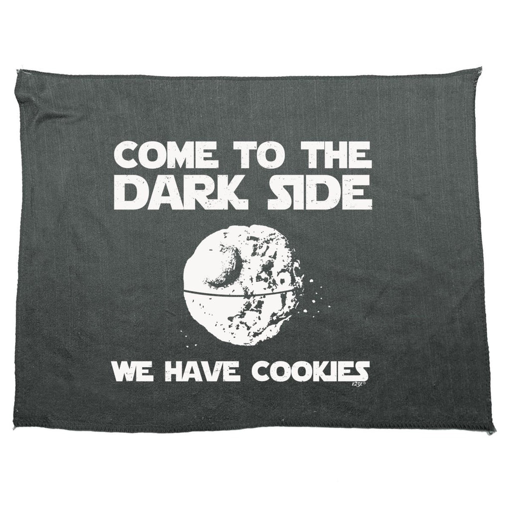 Cookies Come To The Dark Side - Funny Novelty Soft Sport Microfiber Towel - 123t Australia | Funny T-Shirts Mugs Novelty Gifts