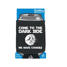 Cookies Come To The Dark Side - Funny Novelty Stubby Holder With Base - 123t Australia | Funny T-Shirts Mugs Novelty Gifts