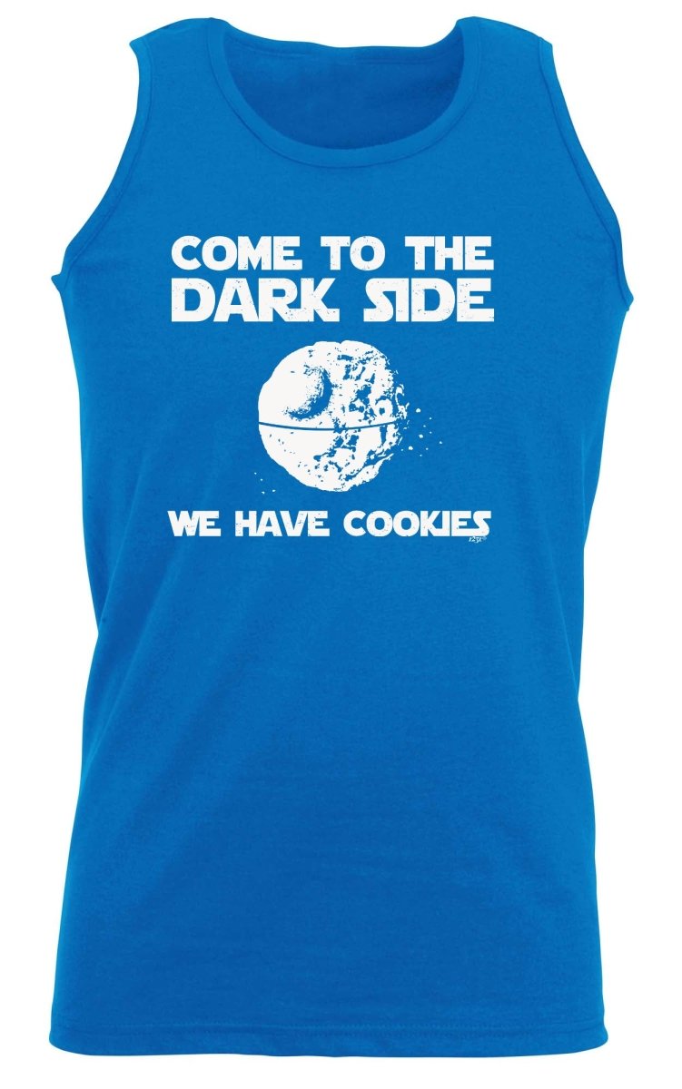 Cookies Come To The Dark Side - Funny Novelty Vest Singlet Unisex Tank Top - 123t Australia | Funny T-Shirts Mugs Novelty Gifts