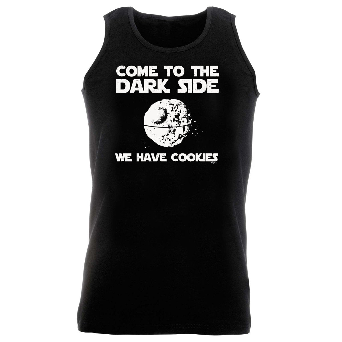 Cookies Come To The Dark Side - Funny Novelty Vest Singlet Unisex Tank Top - 123t Australia | Funny T-Shirts Mugs Novelty Gifts