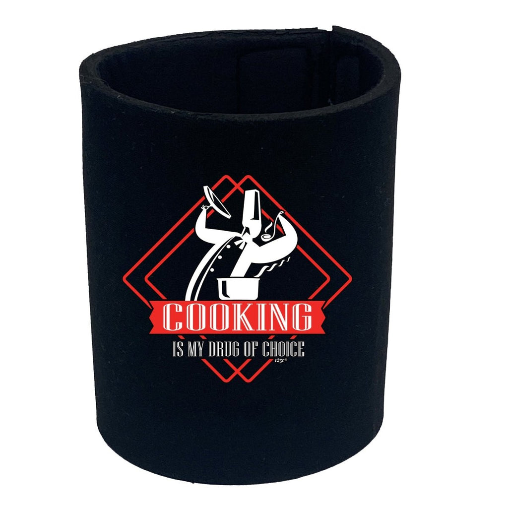 Cooking Is My Choice - Funny Novelty Stubby Holder - 123t Australia | Funny T-Shirts Mugs Novelty Gifts