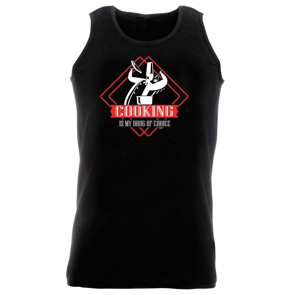 Cooking Is My Choice - Funny Novelty Vest Singlet Unisex Tank Top - 123t Australia | Funny T-Shirts Mugs Novelty Gifts
