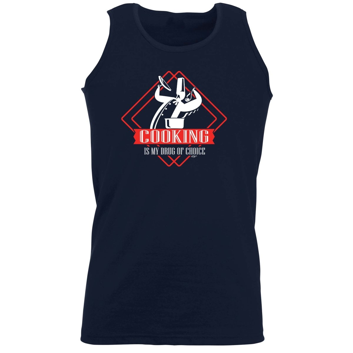 Cooking Is My Choice - Funny Novelty Vest Singlet Unisex Tank Top - 123t Australia | Funny T-Shirts Mugs Novelty Gifts