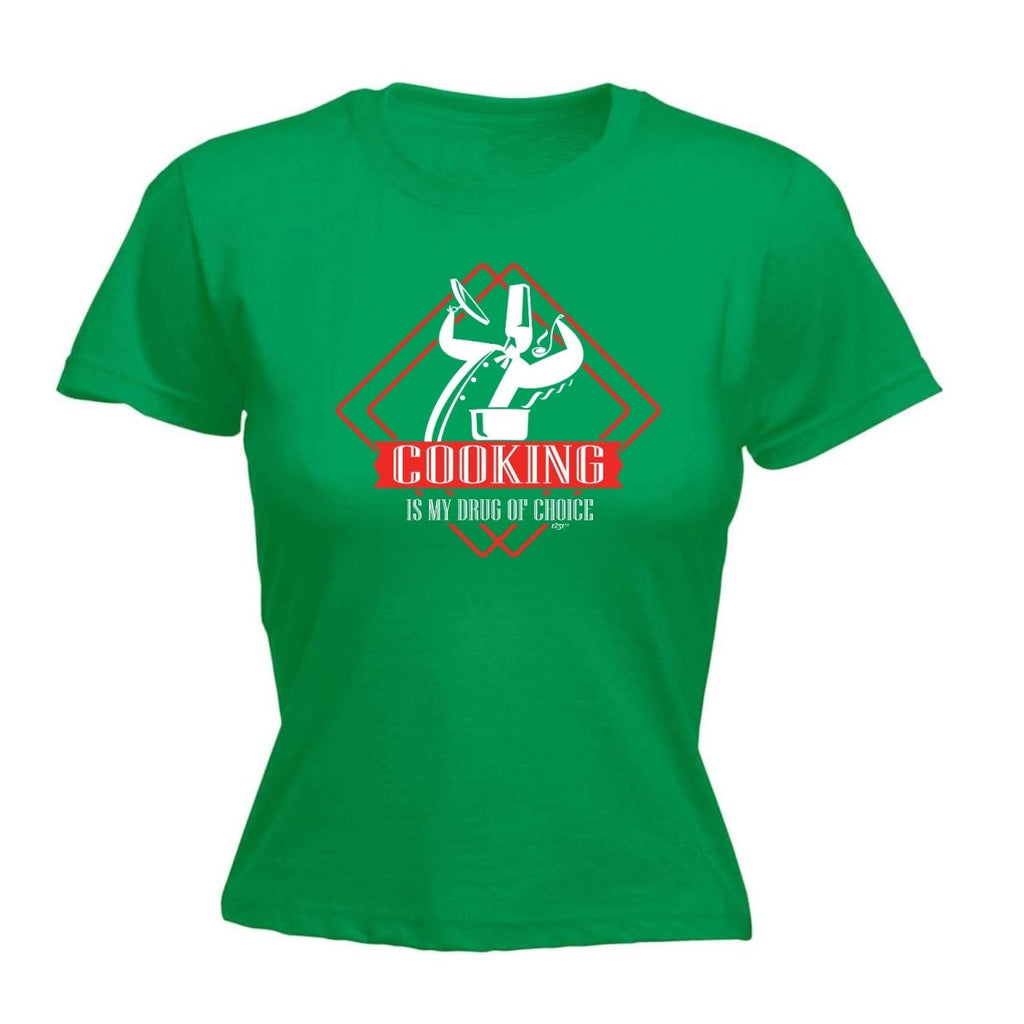 Cooking Is My Choice - Funny Novelty Womens T-Shirt T Shirt Tshirt - 123t Australia | Funny T-Shirts Mugs Novelty Gifts
