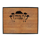 Cooking Up A Storm Kitchen Chef - Funny Novelty Doormat Man Cave Floor mat - 123t Australia | Funny T-Shirts Mugs Novelty Gifts