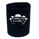 Cooking Up A Storm Kitchen Chef - Funny Novelty Stubby Holder - 123t Australia | Funny T-Shirts Mugs Novelty Gifts